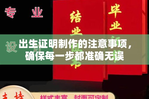 独山子出生证明制作的注意事项，确保每一步都准确无误