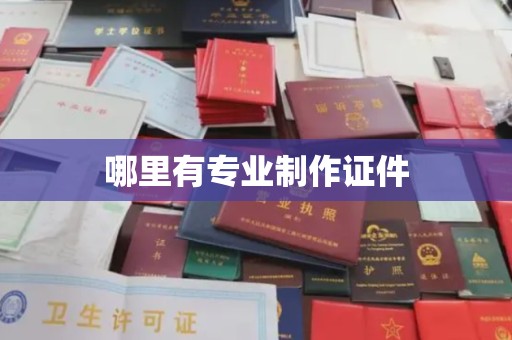 独山子哪里有专业制作证件